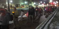 Candlelight Vigil procession 2016